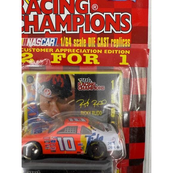 NEW Racing Champions 1997 NASCAR Sterling Marlin And Ricky Rudd 2 For 1 - Picture 3 of 9